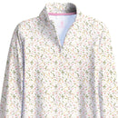 New Scales Women's Vacay LS Quarter Zip Size S MSP$85-2