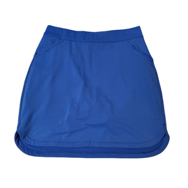 Peter Millar Royal Blue Pull-On Skort Size L MSP $125