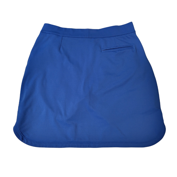 Peter Millar Royal Blue Pull-On Skort Size L MSP $125