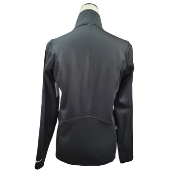 Women's Nike Golf Black 1/2 Zip Mock Neck Long Sleeve Pullover Size M MSP$85 - 0