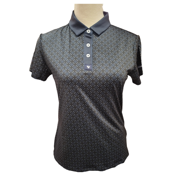 New Bad Birdie Women's Golf Polo - Twilight Tee