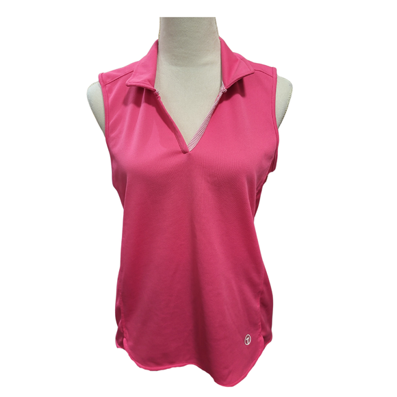 Tribal Sport Pink Sleeveless Top Size S MSP $87