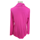 Jofit Hot Pink 1/4 Zip Asymmetrical Pullover Size M MSP $98-2