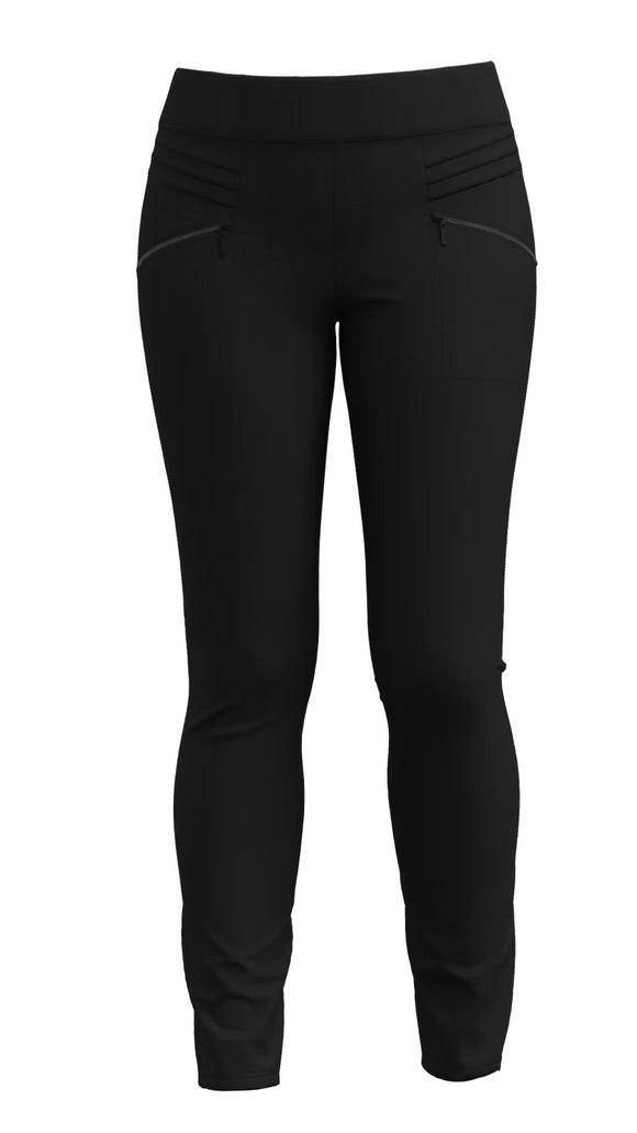 New Fab Fit III Black Ankle Golf Pants MSP$104