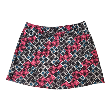 Slazenger Multicolored Square Print Skort Size 12 MSP $40