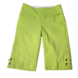 Swing Control Women's Lime Long Golf Shorts Size 6