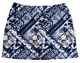 RAD Rvandrew Blue Patterned 16.5” Golf Skort Size XL - 0