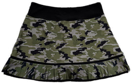 Kojooin 17.5” Green Camo Print Golf Skort Size XL - 0
