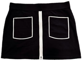 GGBlue 17” Black Golf Skort w/White Trim Size XL