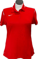 Nike Women's Red Short Sleeve Polo w/White Trim Size XL-1