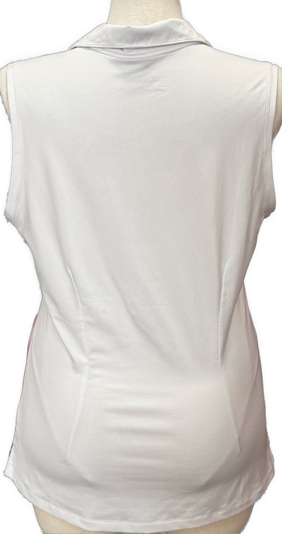 Nike Purple & Orange Watercolor Women's Sleeveless Golf Top Size XL