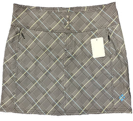 New Jofit 13” Black & White Plaid Skort w/Blue & Green Size 2 MSP$88