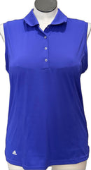 Adidas Royal Blue Women's Sleeveless Golf Top Size XL-1