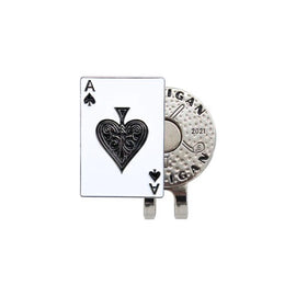 New Mulligan Hooligan Ace Ball Marker & Hat Clip