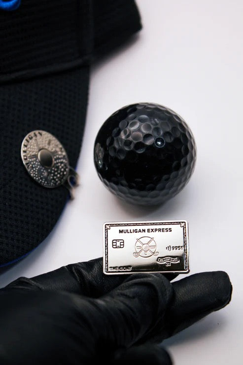 New Mulligan Hooligan Credit Card Ball Marker & Hat Clip