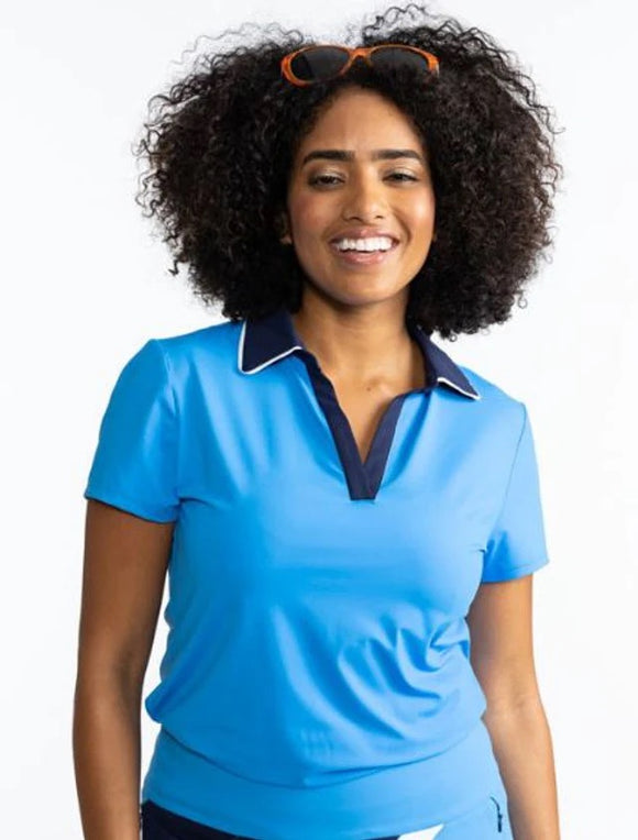New Kinona Classic & Fantastic  Short Sleeve Golf Top - MSP$114