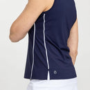 New Kinona Navy Keep it Covered Sleeveless Golf Top Size XS MSP$103-2