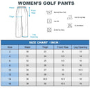 New LeSmart Blacxk Check Women's Golf Trousers Size 8 MSP$99-3