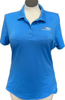 Under Armour Blue Women's Short Sleeve Polo w/Logo Size XL-1