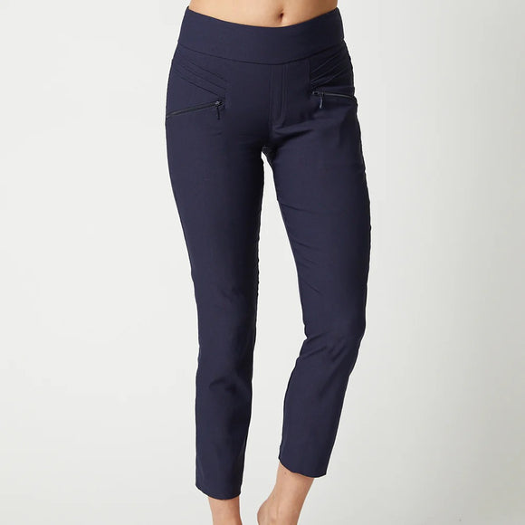 New. GGBlue Women's Fab & Fit III Ankle Golf Pants - Navy MSP$104