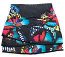 Lucky in Love Black Butterfly Print Layered Golf Skort Size M MSP$105-2