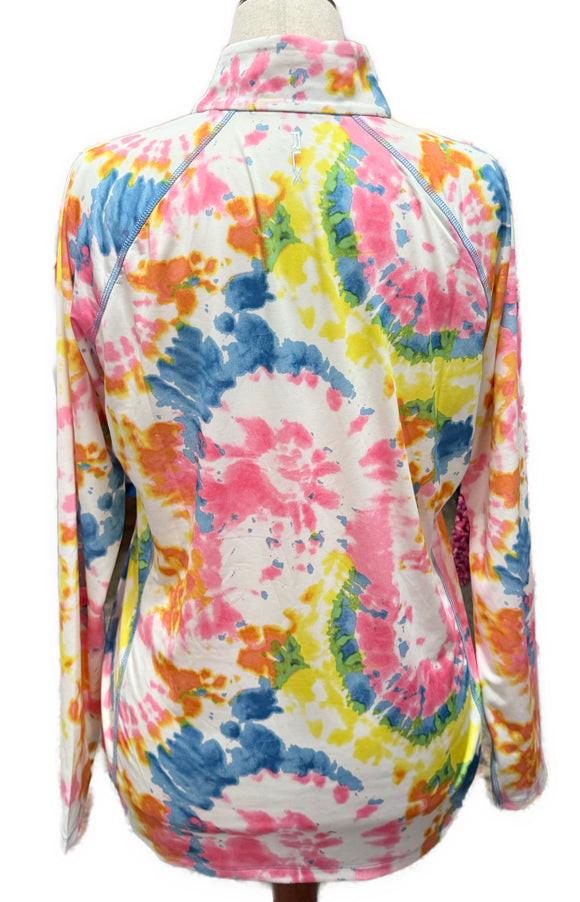 Ralph Lauren RLX Tie-dye Pullover w/ Logo Size L MSP$148