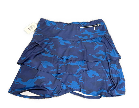 GGBlue Navy/Blue Camo Print Yaya Golf Skort Size M MSP$98