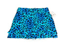 Tzu Tzu Blue Leopard Print Cha Cha Golf SKort Size M MSP$150-1