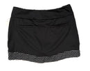 Adidas Black Skort with Print Trim Size M-2