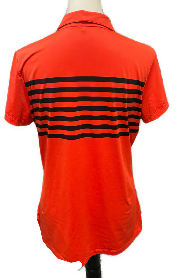 Nike Golf Women's Striped Golf Polo Size L