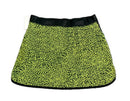 Nike Golf Black & Neon Yellow Print Skort Size S-2