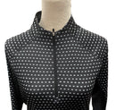 Adidas Women's Black & White Print Golf Pullover Size L-3