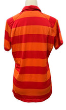 Nike Golf Women's Orange & Red Golf Polo Size L-2