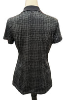Nike Golf Women's Black & Gray Print Polo Size M-2