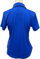 Greg Norman Women’s Royal Blue Short Sleeve Polo w/Logo Size M-2