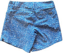 Adidas Blue & White Geometric Patterned Shorts Size 8-2