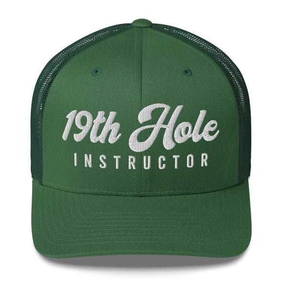 New Birdie Girl 19th Hole Instructor Trucker Cap