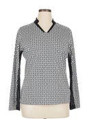 Tail Women's White & Black Link Long Sleeve Golf Top Size XL MSP$100-1