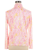 Tail Women's Pink & White Animal Print Sun Shirt Size XL MSP$100-2