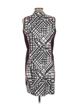 Tail Black & White Patchwork Print Sleeveless Golf Dress Size L MSP$100 - 0