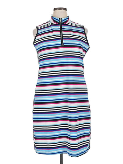Tail Activewear Multicolored Stripe Sleeveless Golf Dress Size XL MSP$100