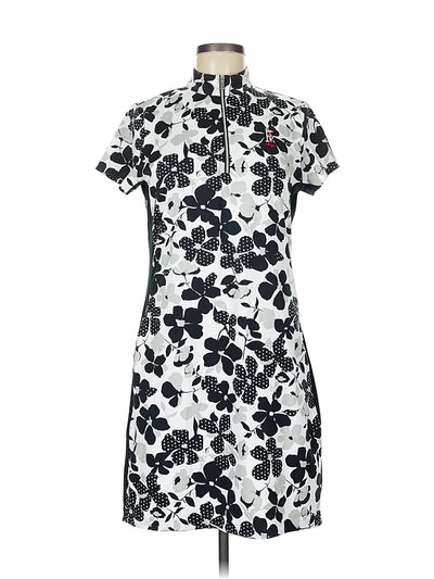 Tail Activewear Black & White Dua Short Sleeve Golf Dress Size S MSP$100