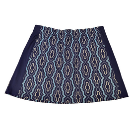 J.Mclaughlin Navy Geo Print Golf Skort Size L MSP$168
