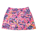 Ibkul Women's Aubrey Print Golf Skort Size XL MSP$98-4