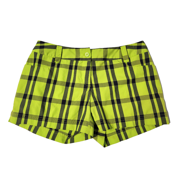 Adidas Neon Yellow Golf Shorts Size 4
