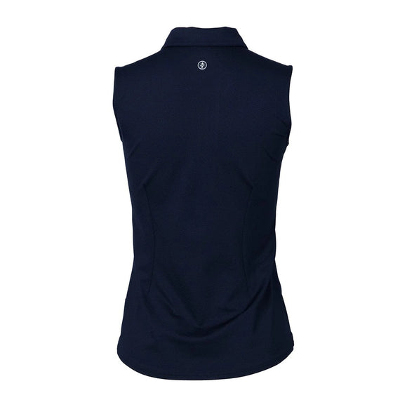 Jofit Women's Navy Sleeveless Golf Polo Size S MSP$96