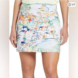 Walter Hagen Women's Sicily Scape Print Golf Skort Size L