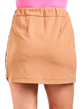 New Nivo Sport Gladys Quilted Skirt- Camel Size XS MSP$95 - 0