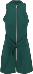 New Adidas Women's Go To Sleeveless Golf Dress -Green Size M MSP$110-1