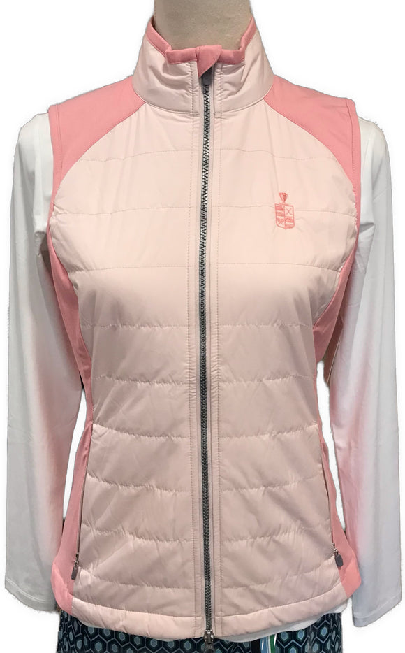 New Zero Restriction Women's Tess Vest w/Logo MSP$168